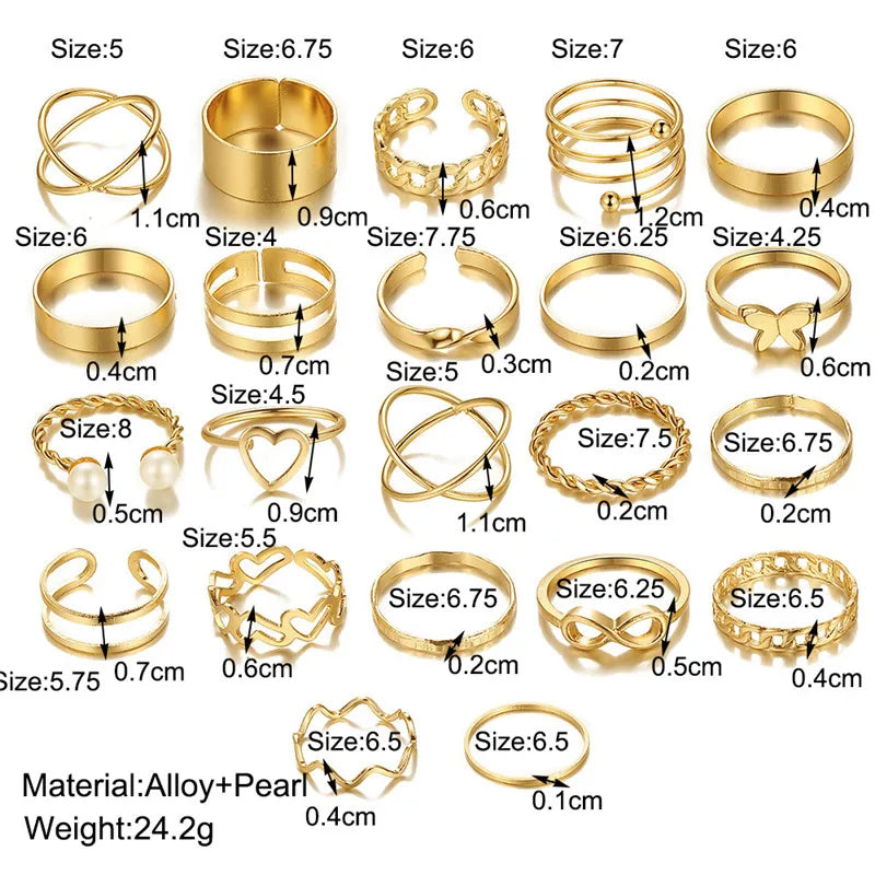 Vintage Ring Set